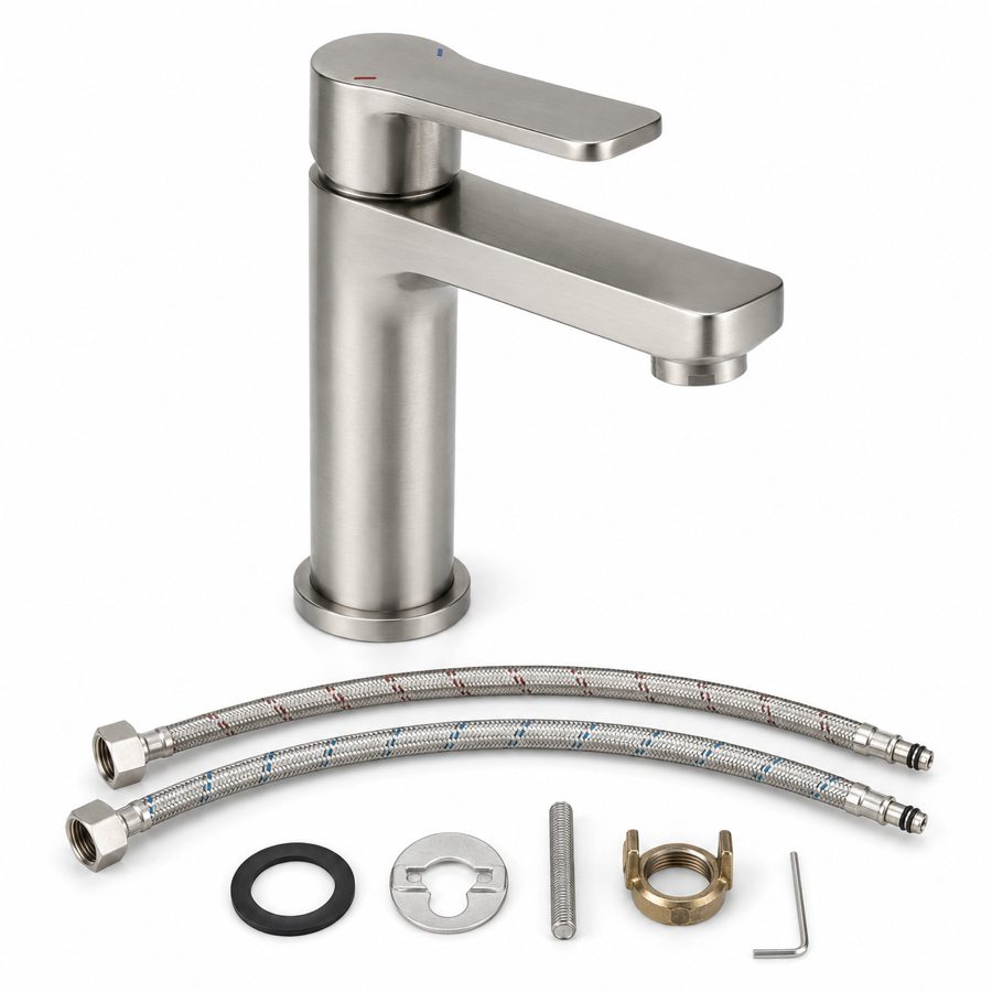 Premium Stainless Steel Basin Mixer Tap